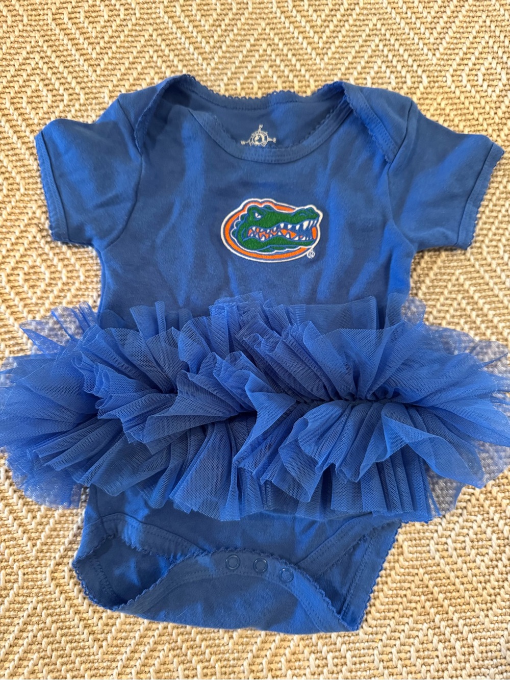 Florida Gators Royal Blue Baby Tutu Bodysuit